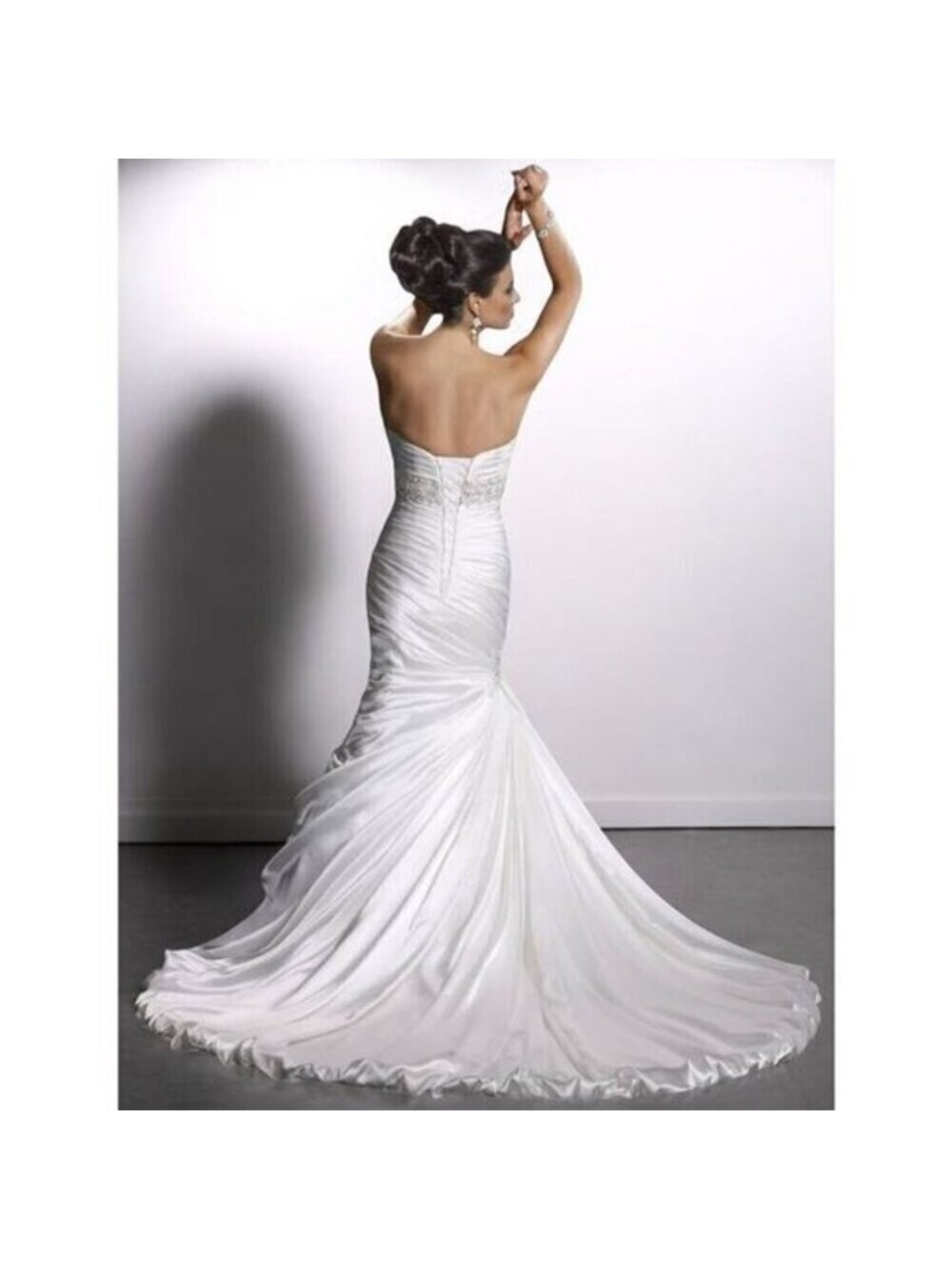 Sottero and Midgley Collection Adorae-JSM1307LU White Wedding Dress - Size 2 - Picture 2 of 16